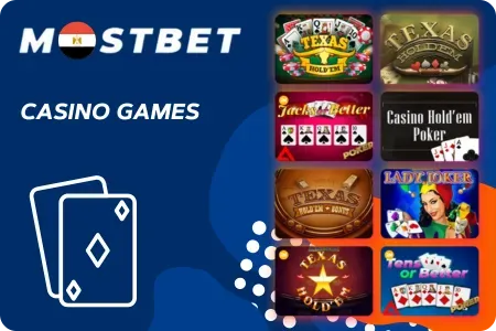 Mostbet Casino Games in Egypt