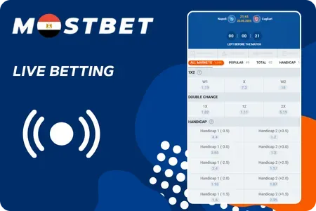 Mostbet Live Betting