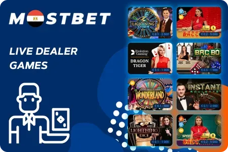 Mostbet Live Dealer Games in Egypt